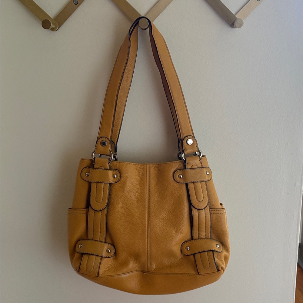 Tiganello Mustard Yellow Shoulder Bag